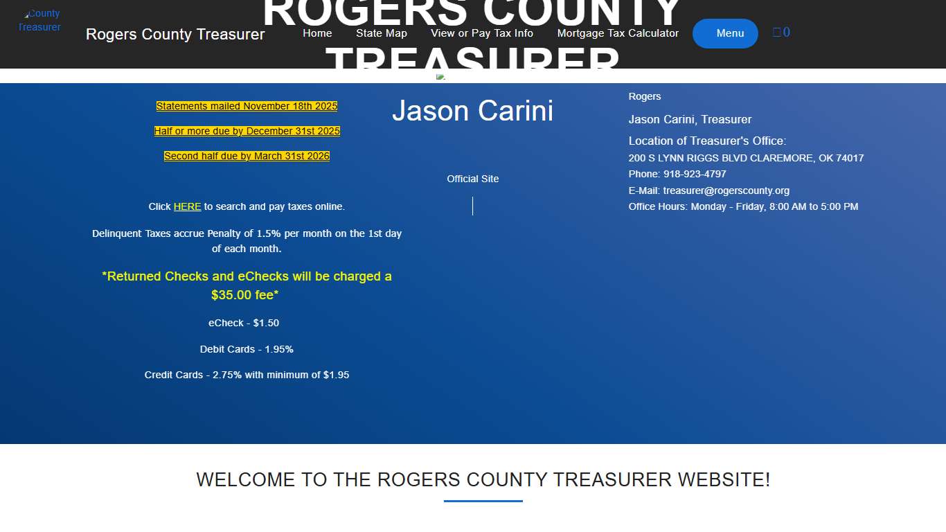 rogers County Treasurer